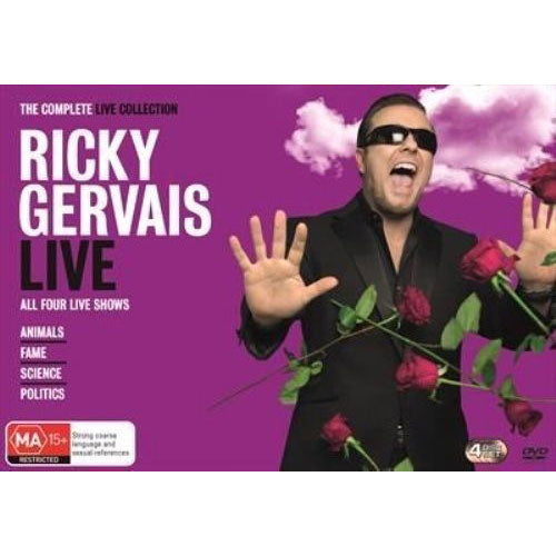 Ricky Gervais Pack: Animals / Politics / Fame / Science (DVD)