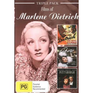 Films of Marlene Dietrich: Triple Pack (The Woman is a Devil / Desire / Pittsburgh)