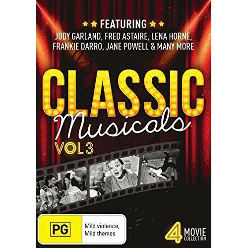 Classic Musicals: Vol 3 (Royal Wedding / Calendar Girl / Till the Clouds Roll By / Up in the Air)