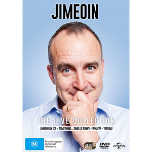 Jimeoin: The Live Collection Boxset (Jimeoin on Ice / Something....Smells Funny / What?! / Yeehaa!)