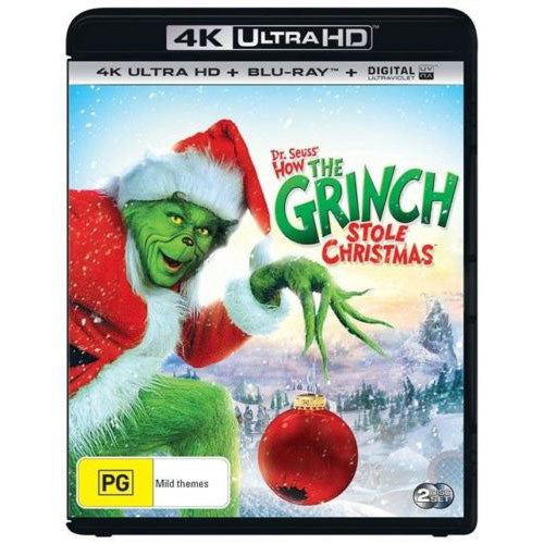 How the Grinch Stole Christmas (2000) (Dr Seuss') (4K UHD / Blu-ray)