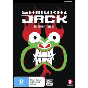 Samurai Jack: The Complete Series (Seasons 1 - 5) (DVD)