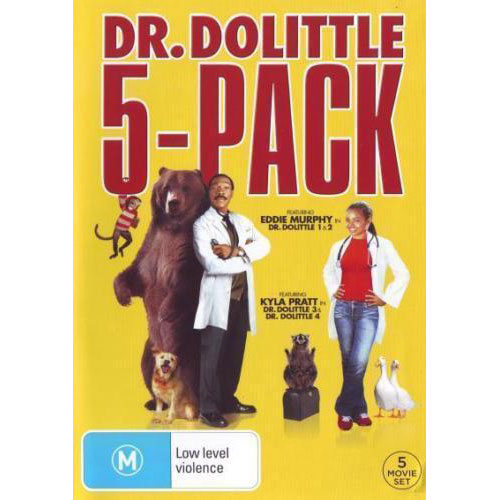 Dr. Dolittle 5-Pack (Dr. Dolittle 1 / Dr. Dolittle 2 / Dr. Dolittle 3 / Dr. Dolittle 4 / Dr. Dolittle 5) (DVD)