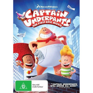 Captain Underpants: The First Epic Movie (DVD)