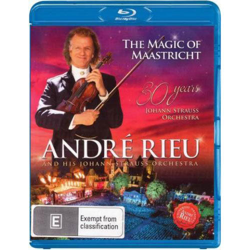 Andre Rieu and His Johann Strauss Orchestra: The Magic of Maastricht (30 Years) (Blu-ray)