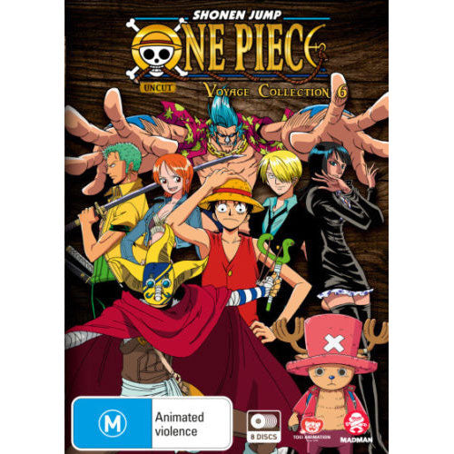 One Piece Voyage: Collection 6 (Episodes 253-299) (DVD)