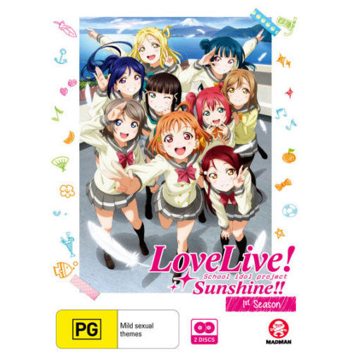 Love Live! Sunshine!! - Season 1 (DVD)