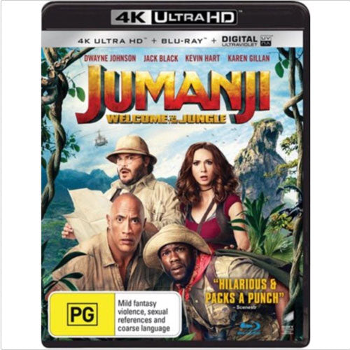 Jumanji: Welcome to the Jungle (4K UHD / Blu-ray)