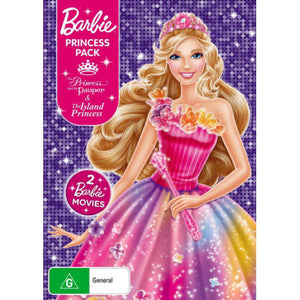 Barbie: Princess Pack (The Princess and the Pauper / The Island Princess) (DVD)