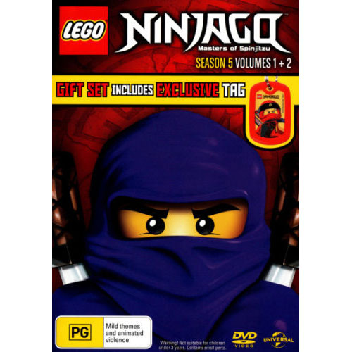 LEGO Ninjago: Masters of Spinjitzu - Season 5 Volumes 1 + 2 (DVD)