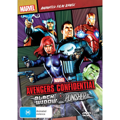 Avengers Confidential: Black Widow/Punisher (Marvel Animated Film Range) (DVD)