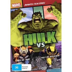 Hulk vs: Hulk vs Thor / Hulk vs Wolverine (Marvel Animated Film Range) (DVD)