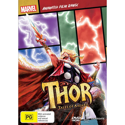Thor: Tales of Asgard (Marvel Animated Film Range) (DVD)