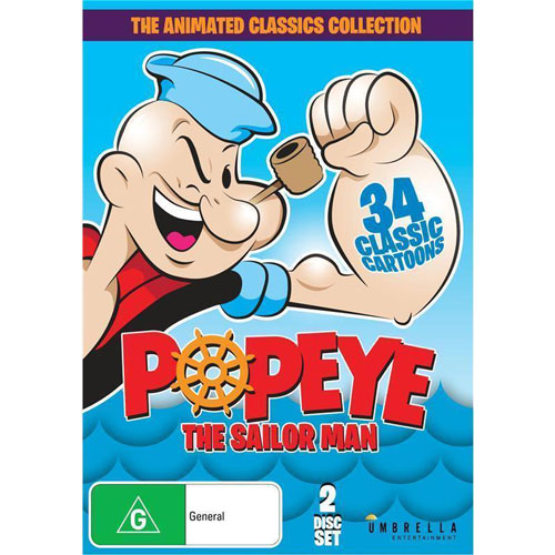 Popeye the Sailor Man (The Animated Classics Collection) (DVD)