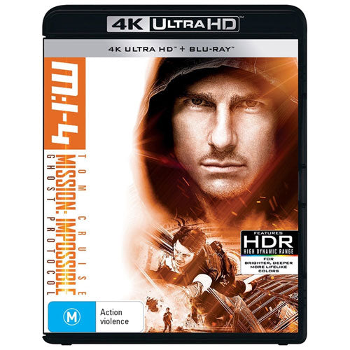 M:I-4 (Mission: Impossible - Ghost Protocol) (4K UHD / Blu-ray)