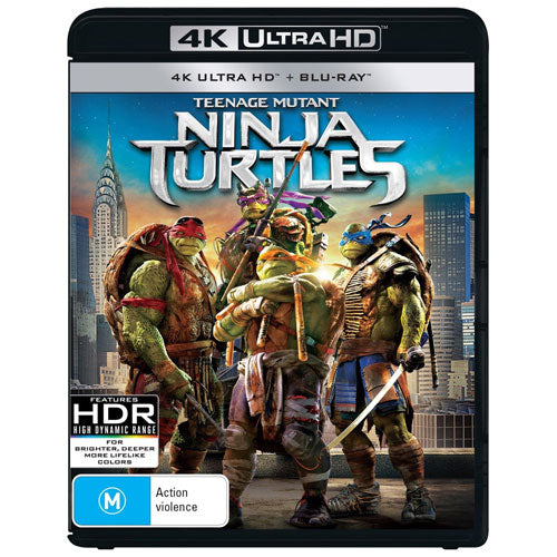 Teenage Mutant Ninja Turtles (2014) (4K UHD / Blu-ray)