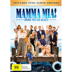 Mamma Mia!: Here We Go Again (Includes Sing-Along Edition) (DVD)