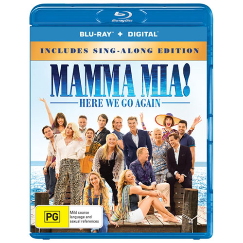 Mamma Mia!: Here We Go Again (Includes Sing-Along Edition) (Blu-ray)