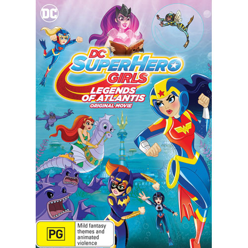 DC SuperHero Girls: Legends of Atlantis (Original Movie) (DVD)