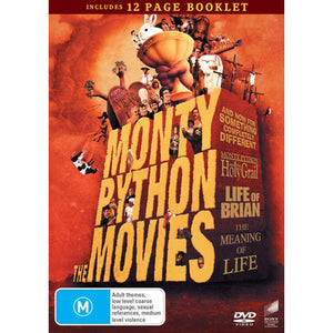 The Monty Python Movies (And Now for Something Completely Different/Monty Python and the Holy Grail/Life of Brian/Meaning of Life) (Includes Booklet)