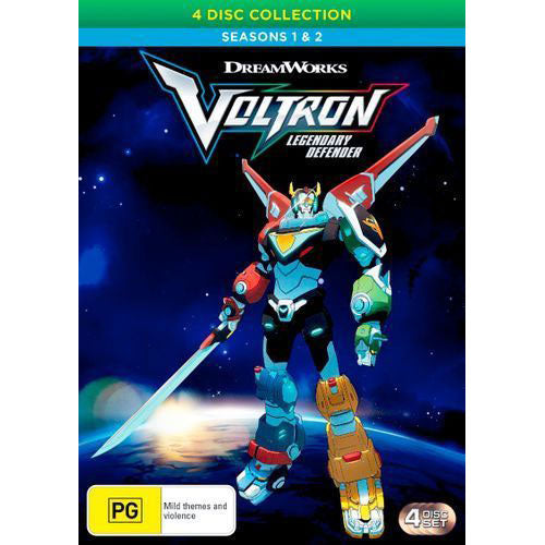 Voltron: Legendary Defender - Seasons 1 & 2 (4 Disc Collection) (DVD)