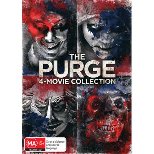 The Purge: 4-Movie Collection (The Purge / The Purge: Anarchy / The Purge: Election Year / The First Purge) (DVD)