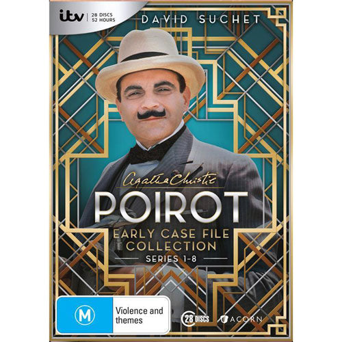 Agatha Christie: Poirot - Early Case File Collection (Series 1 - 8) (DVD)