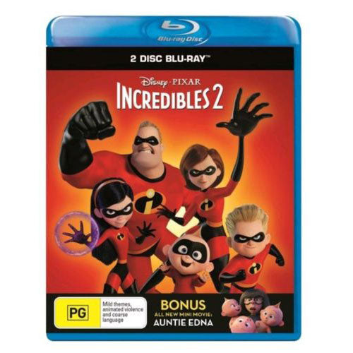 Incredibles 2 (2 Disc Blu-ray)