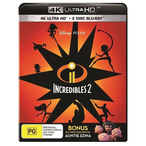 Incredibles 2 (4K UHD / 2 Disc Blu-ray)