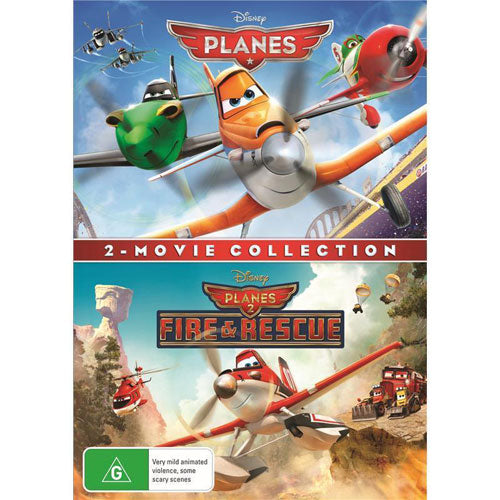 Planes: 2-Movie DVD Collection (Planes / Planes: Fire & Rescue)