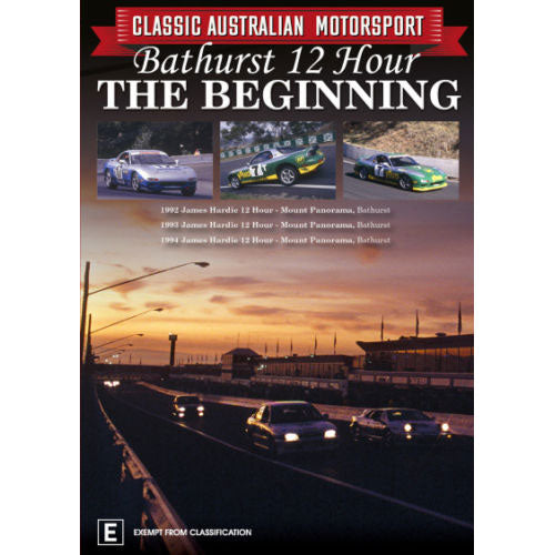 Classic Australian Motorsport: Bathurst 12 Hour - The Beginning (DVD)