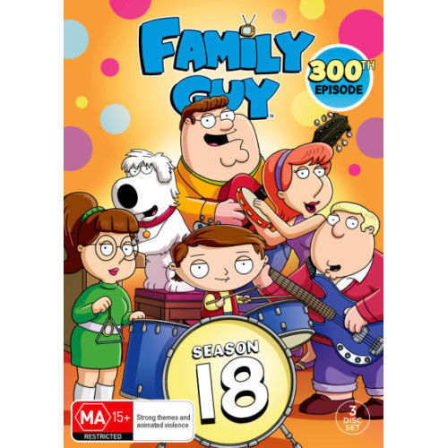 Family Guy: Season 18 (DVD)