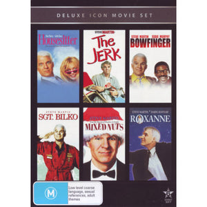 Housesitter / The Jerk / Bowfinger / Sgt Bilko / Mixed Nuts / Roxanne (Deluxe Icon Movie Set) (DVD)