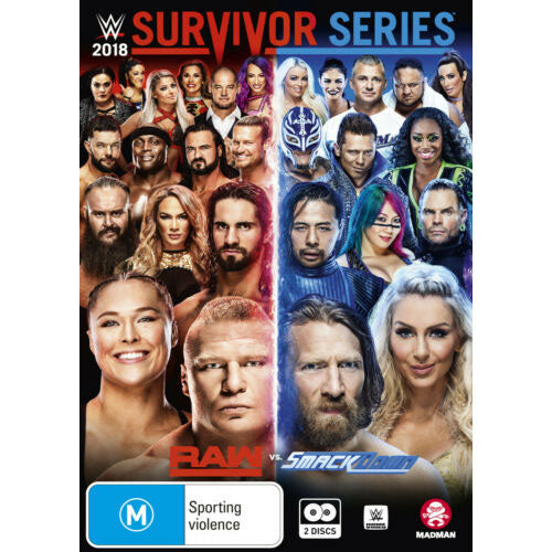 WWE: Survivor Series 2018 - Raw vs Smackdown (DVD)