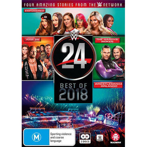 WWE 24: Best of 2018 (Empowered / Raw 25 / The Hardys: Woken / Wrestlemania Orlando) (DVD)