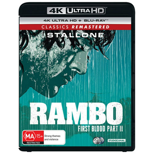 Rambo: First Blood Part II (Classics Remastered) (4K UHD / Blu-ray)