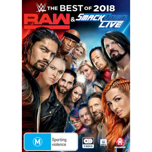 WWE: Best of Raw & Smackdown 2018 (DVD)