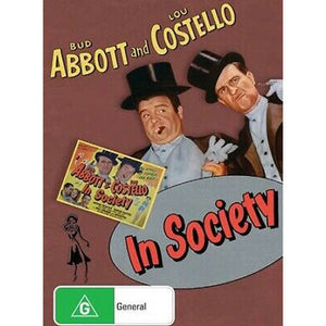 Bud Abbott and Lou Costello: In Society (DVD)