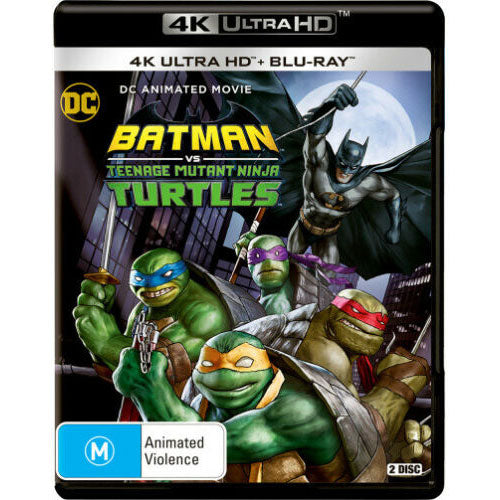Batman vs Teenage Mutant Ninja Turtles (DC Animated Movie) (4K UHD / Blu-ray)