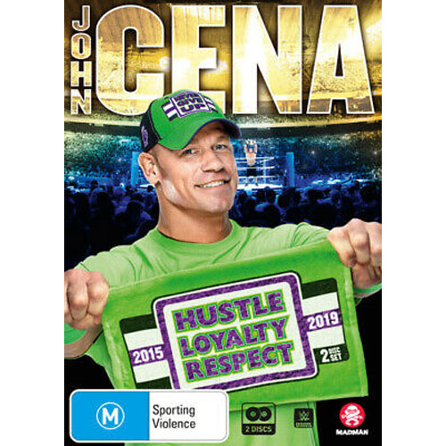 WWE: John Cena - Hustle, Loyalty, Respect (2015 - 2019) (DVD)