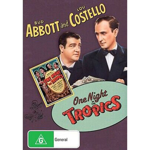 Bud Abbott and Lou Costello: One Night in the Tropics (DVD)