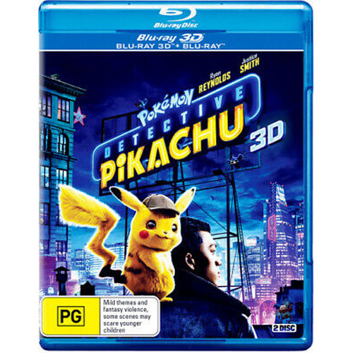 Pokemon: Detective Pikachu (3D Blu-ray/Blu-ray)
