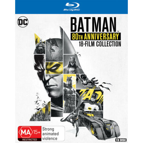 Batman: 80th Movie Collection (18 - Film Collection) (Blu-ray)