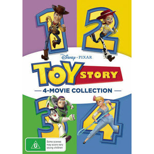 Toy Story: 4-Movie Collection (Toy Story / Toy Story 2 / Toy Story 3 / Toy Story 4) (DVD)