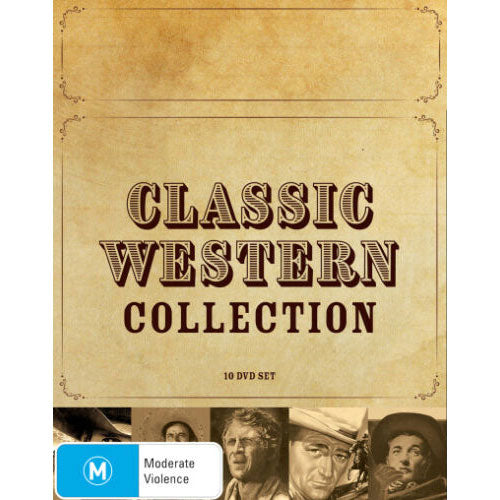 Classic Western Collection (Three Violent People/Santa Fe Stampede/Track of the Cat/Will Penny/Overland Stage Riders/The Night Riders/Ace High/Hondo/N (DVD)