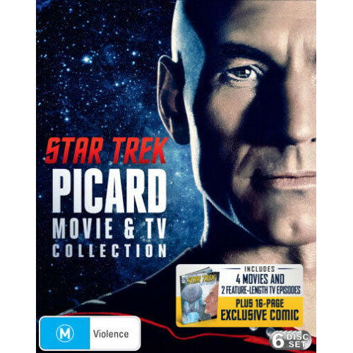 Star Trek: Jean-Luc Picard Movie/TV Collection (The Best of Both Worlds/Chain of Command/Star Trek: Generations/First Contact/Insurrection/Nemisis) (DVD)