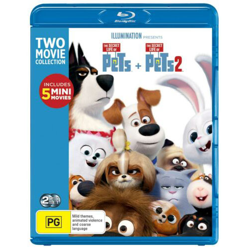 The Secret Life of Pets / The Secret Life of Pets 2 (2 Movie Collection) (Blu-ray)