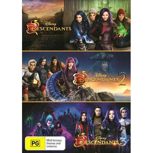 Disney: Descendants (Triple Pack) (Descendants / Descendants 2 / Descendants 3) (DVD)