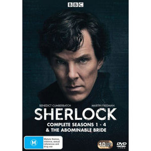 Sherlock: Seasons 1 - 4 and The Abominable Bride (DVD)