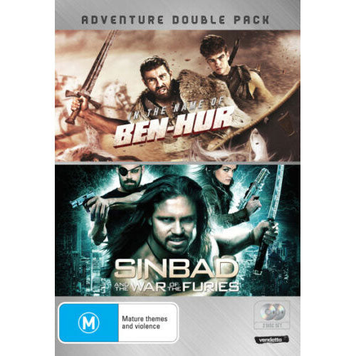 Adventure Double Pack: (In the Name of Ben-Hur / Sinbad and the War of the Furies) (DVD)
